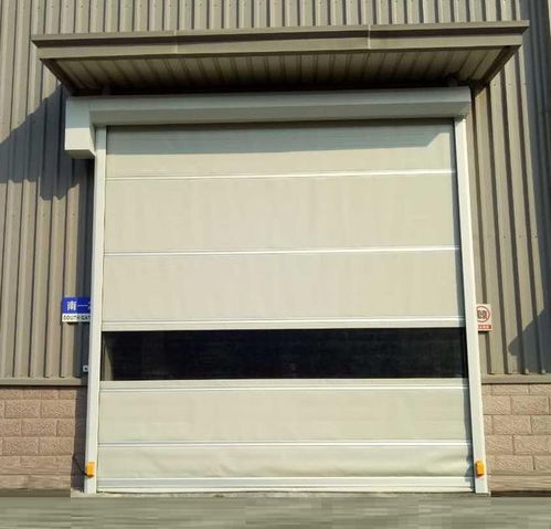 工廠里帶空調恒溫車間快速卷簾門